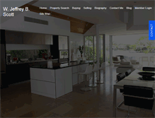 Tablet Screenshot of jeffreyscottrealestate.com